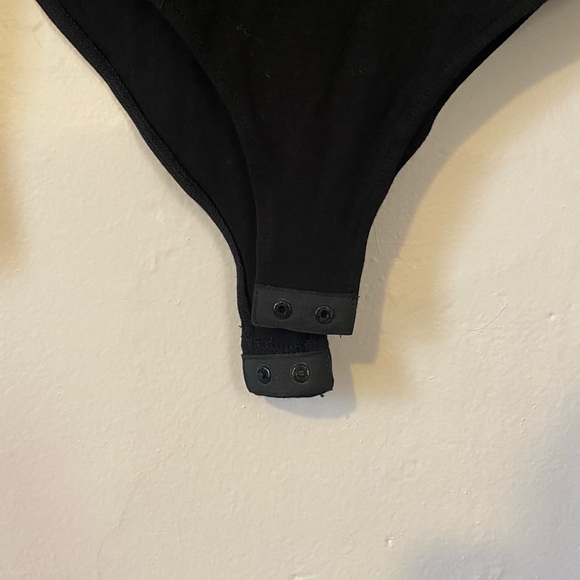 Forever 21 knit/bodysuit/black - Picture 2 of 2